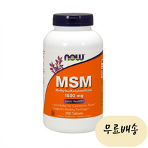 나우푸드 MSM 1500mg 200, 1개, 200정