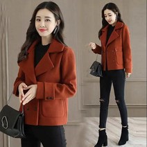여성용 모직 숏코트 하늘비즈 A31 F167T664