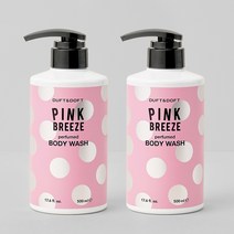 더프트앤도프트 퍼퓸드 바디워시 핑크 브리즈, 500ml, 2개