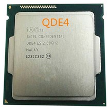 인텔 코어 i7 4770K 4790K es QDE4 2 8 GHz CPU 프로세서 8M 83W LGA 1150, 한개옵션0