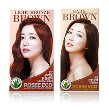 로제 에코 헤어 칼라 크림 60ml (염모제) _FM, N1 흑색_새치