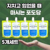지치고힘없을때 챙겨먹는 대용량 포도당 100ml x 5포 수험생 골프 헬스 산업현장 공사장 물류센터 택배기사 땀많은 체질영양제 땀 많은 체질 약 땀많은체질 건강식품, 3개, l00ml x 5개(l세트)