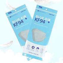 칼라 KF94 인증마스크 금수강산 블루에어 황사방역 마스크 50매 FDA승인 귀가 편한 마스크 식약처승인 확실한 국산 마스크 부드러운 느낌, 노란색