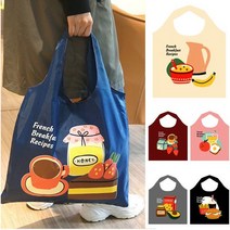 장바구니/에코백 시장바구니 시장가방 에코가방 가방 판촉물 사은품 브렉퍼스트 폴딩백 시리즈(여우창고), 5 그레이