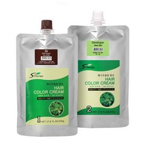 에스테라피 엔자임 효소 크리닉 칼라크림 500ml 염색약 새치염색약, 3N - 다크브라운