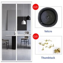 텐트 우레탄창 방풍 바람막이 야외 tpu 투명 도어 스크린 따뜻한 커튼 비 천공 에어컨 도어 필름 자기 자동 폐쇄 도어, white