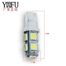 제조 업체 직접 자동차 전구 t1050505smd 와이드 작업 조명 오토바이 차례 LED 번호판 램프, 한개옵션1, 02 수정같은 파랑