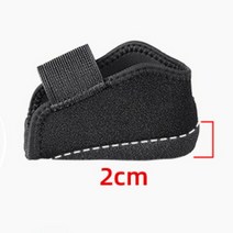 족저근막염보조기 족적근막염 아대 보호대 부목 발바닥 근막염 박차용 실리콘 뒤꿈치 컵 쿠션 충격 흡수 신, 02 2 cm_01 S(36-40)