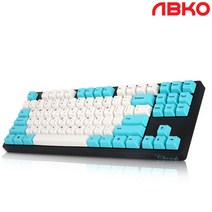 앱코 HACKER 체리쉬 염료승화 PBT 텐키리스 체리 게이밍 키보드 청축, 갈축, 앱코 K512
