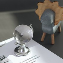 미니 크리스탈 미니어처 지구본