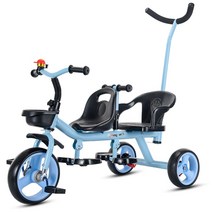 쌍둥이자전거 2인승자전거 네발 더블 키즈 트윈, 5.블루투핸드밀기타입방폭휠밀기겸용