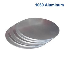 1Pcs 직경 50mm - 400mm 알루미늄 원형 플레이트 1060 시트 디스크 두께 0.5 6mm 사용자 정의 레이저 절단, [03] Thickness 1mm, [03] Dia 100mm, 1개
