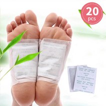 발바닥 패치 발독소 발 파스 뽀송 힐링 발파스 릴렉스 수액 노폐물 독소10-30PCS 해독 패치 스티커 접착 패, 03 Style3 20PCS