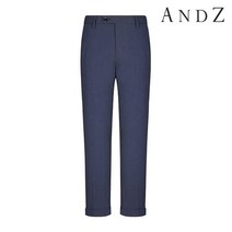 앤드지 네이비 히든 밴딩 린넨 슬랙스 팬츠