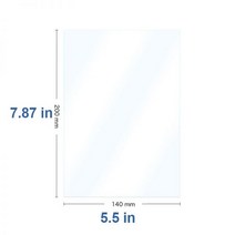 FEP 필름 5.5 In 200140mm Creality ANYCUBIC 광자 S Elegoo Mars 0.15mm UV 수지 3D 프린터 릴리스 시트110906, 2 PC