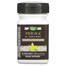 네이처스웨이 페리카 세인트존스워트 300mg 베지 정제 60정 Perika