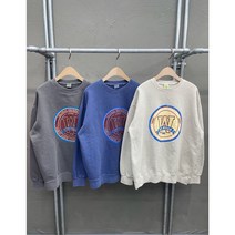 티봄 TBOM 피그먼트 W 맨투맨 간절기 빈티지 워싱 긴팔티셔츠 루즈핏 남녀공용