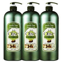 아임세레느 올리브 대용량 샴푸 1500ml, 3개