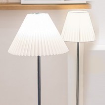 HD35LS 스텐 미니 장스탠드 거실 서재 LED 플로어, 플리츠, 본상품선택