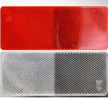 부착식 안전 반사판 경운기 후부 반사지 화물차 밴드 X10