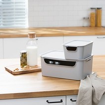 [KT알파쇼핑]시스맥스 EL스토리지박스 小_리빙박스 수납정리, 아이보리_W210A15