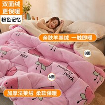 양털이불 먼지없는 양털 양모담요 양모이불 뉴질랜드 따뜻한 겨울 캐시미어, 220x240cm-특두께10근, 핑크 메모리【프린트 업그레이드 폴라폴리스 겨울 이불】, nil, 핑크 메모리(폴라폴리스 )
