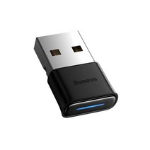 블루투스동글이 수신기 어댑터 스마트홈 baseus usb 블루투스 어댑터 블루투스 5.1 무선 bt 수신기 송신기 adaptador for pc 스피커 마우스 음악 오디오, 검은색