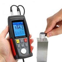 야토 세라믹 유리 플라스틱 철판 초음파 두께 측정기 게이지 225mm, WT100A