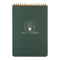 플래너 독서노트 오늘날의 목표 메모 나선형 의제 유연한 커버와 함께 계획자가 아닌 작업 체크리스트 를 할 매일, [05] 15