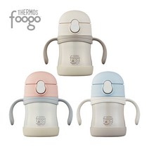 [써모스] 프리미엄 푸고 TKFA-200S 200ml 빨대컵 시피컵 손잡이 2 WAY, 색상:블루