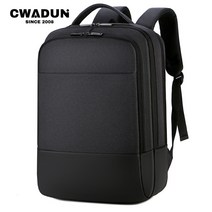 Cwadun 남자 직장인 대학생 노트북 백팩 가방 15.6인치