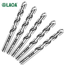 LAOA HCS 공구 키트 드릴 세트 금속 스트레이트 생크 4.6-6.5mm 전기 부품 공정 5 개, 6.3MM, 18 6.3MM