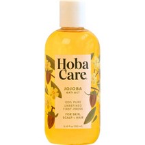 일본직발송 6. THE ORIGINAL JOJOBA의 HOBA CARE 호호바 오일 호호바 추출물 · 미정제 · 무농약 100 %, 250ML 8.45OZ, One Color
