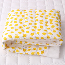 총각원단) [천연꼰사 인견누빔원단] 퍼니레몬 c4