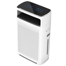 로봇청소기 UV 254nm 빛 HEPA 탄소 여과기 바이러스 킬러를 가진 큰 방 공기 정화기, 01 White_01 미국