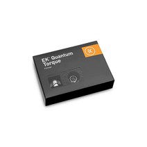 EKWB EK-퀀텀 토크 HDC-12 압축 피팅 리지드 튜빙 12mm OD 니켈 6팩, Nickel