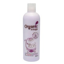 오가닉 장모용 고양이 샴푸+린스 베이비파우더향 500ml
