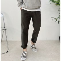 몽키 7color [M-3XL] 국내생산 감탄 스판 일자핏 면워싱 밴딩팬츠