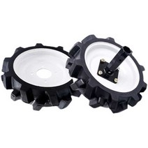 로타리 경운기 타이어 1쌍 세트 악세서리 농사 트랙터, 400-8솔리드타이어분리형 23축40cm 1쌍, 1개