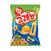 오리온 왕고래밥 볶음양념맛 118g 4개입 봉지과자