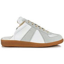 메종 마르지엘라 S58WS0107 P1895 T1016 독일군 컷팅 뮬 스니커즈 화이트그레이 여성 슈즈 TJ