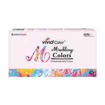 종이나라 비비드 마블링물감 12색 12ml
