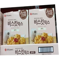 큐원 홈메이드 비스켓믹스750g(250g X 3입) X 2개 총250g X 6개, 250g