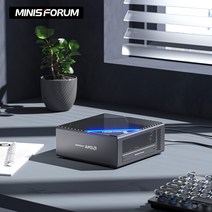 Minisforum-미니 PC B550 8 코어 AMD 라이젠 7 5700 4700G DDR4 32GB + 512GB SSD HDMI DP 윈도우 11 최고의 게임용 데스크탑 컴, No RAM No Storage, 미국, C AMD Ryzen 7 5700G