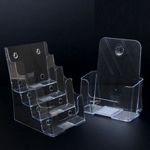 메뉴판 스탠드형 POP꽂이 브로셔 스텐드꽂이 A5 1~4단, 제품선택, 3단