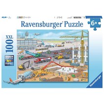 라벤스부르거 공항 건설현장 직소퍼즐 100P