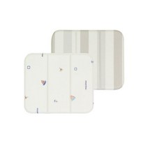 니드코 마린 접이식 쿠션매트 사무실 사우나 야외 휴대용, 혼합색상, 1개