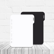 코끼리 U팩 다이어리 보조배터리 6000mAh, 화이트