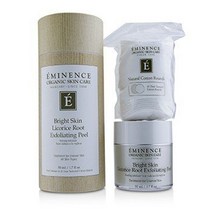 에미넌스 브라이트 스킨 리코리스 루트 엑스폴리에이팅 필 (듀얼 텍스처 코튼 35개 포함) 50ml/1.7oz