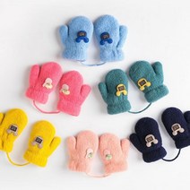 돌 두돌 3살 아기 벙어리 장갑 손가락장갑 씽씽이 킥보드 장갑, 핑크